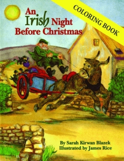 Irish Night Before Christmas Coloring Book, An, Paperback / softback Book