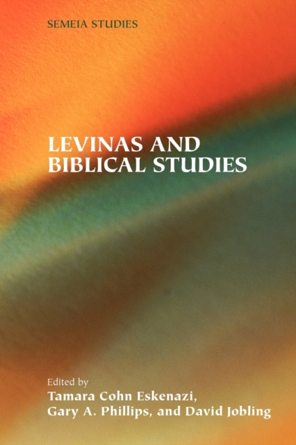 Levinas and Biblical Studies, Paperback / softback Book