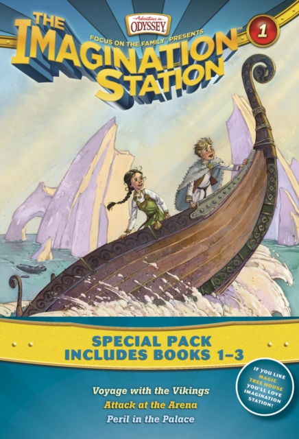 Imagination Station Books 3-Pack: Voyage With The Vikings /, General merchandise Book