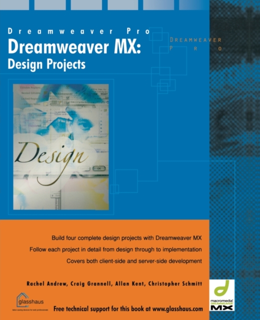 Dreamweaver MX Design Projects, Paperback / softback Book