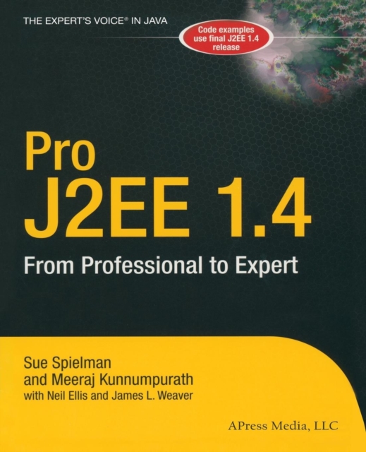 Pro J2EE 1.4: From Professional to Expert, Paperback / softback Book