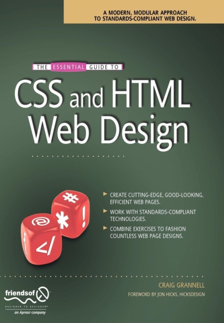 The Essential Guide to CSS and HTML Web Design, Paperback / softback Book