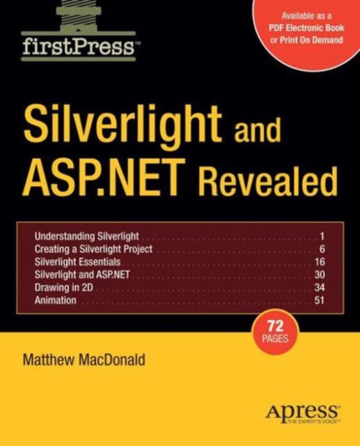 Silverlight and ASP.NET Revealed, Paperback / softback Book