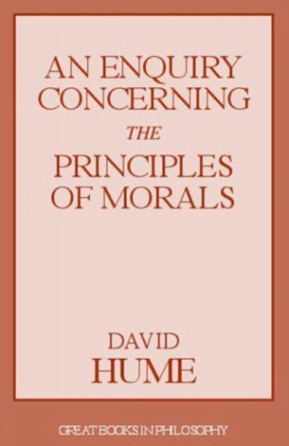 An Enquiry Concerning the Principles of Morals, Paperback / softback Book