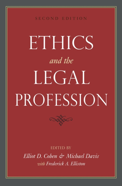 Ethics and the Legal Profession, Paperback / softback Book
