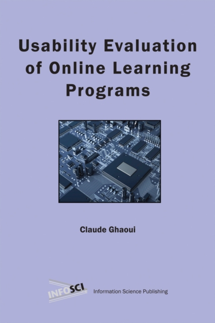 Usability Evaluation of Online Learning Programs, PDF eBook