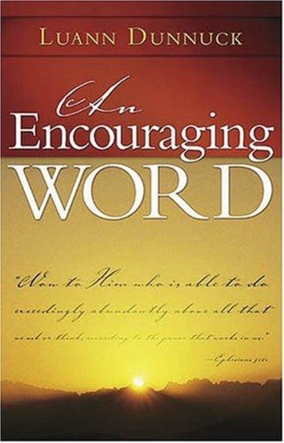 An Encouraging Word, Paperback / softback Book