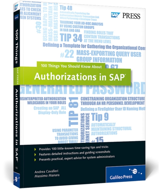 Authorizations in SAP : 100 Things You Should Know About..., Paperback / softback Book