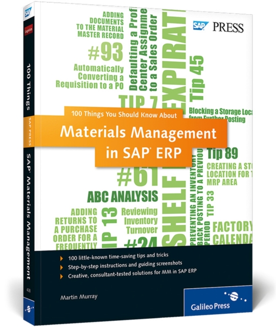 Materials Management in SAP ERP : 100 Things You Should Know About..., Paperback / softback Book