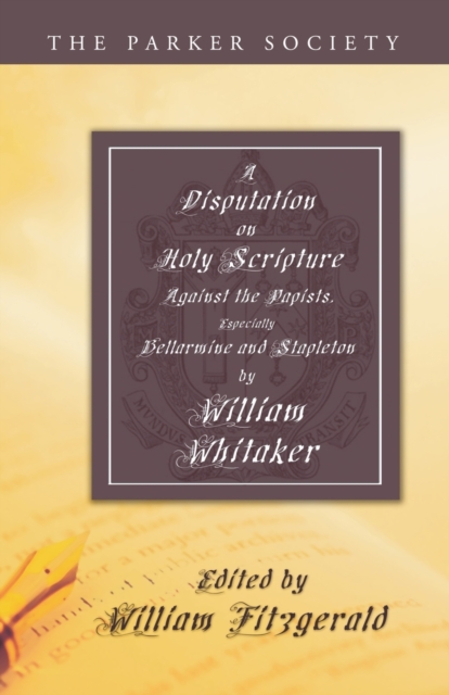 A Disputation on Holy Scripture, Paperback / softback Book