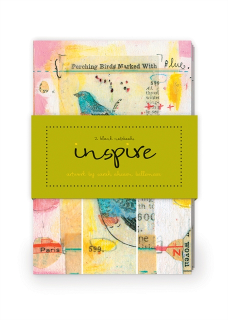 Inspire Artwork by Sarah Ahearn Bellemare Journal Collection 2 : Set of Two 64-Page Notebooks, Paperback / softback Book