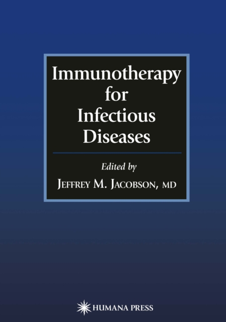 Immunotherapy for Infectious Diseases, PDF eBook