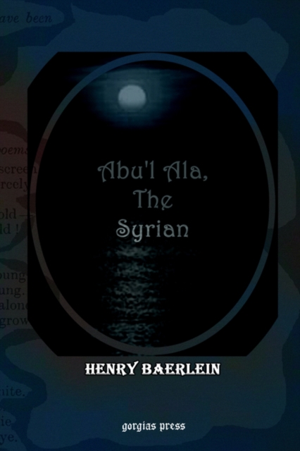 Abu'l Ala, The Syrian, Paperback / softback Book