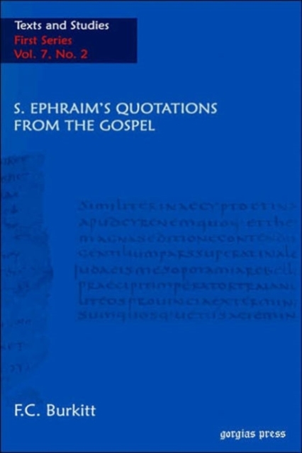 Saint Ephraim's Quotations From The Gospel, Hardback Book