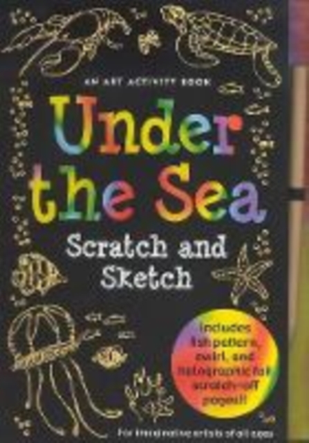 Sketch and Scratch Under the Sea, Spiral bound Book