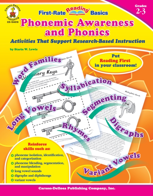 Phonemic Awareness and Phonics, Grades 2 - 3 : Activities That Support Research-Based Instruction, PDF eBook