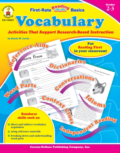 Vocabulary, Grades 2 - 3 : Activities That Support Research-Based Instruction, PDF eBook