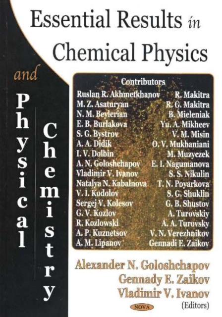 Essential Results in Chemical Physics & Physical Chemistry, Hardback Book