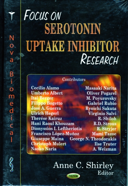 Focus on Serotonin Uptake Inhibitor Research, Hardback Book