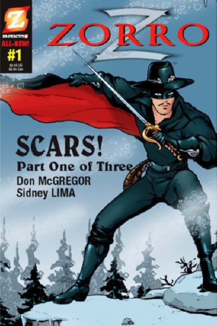 Zorro #1: Scars!, Hardback Book