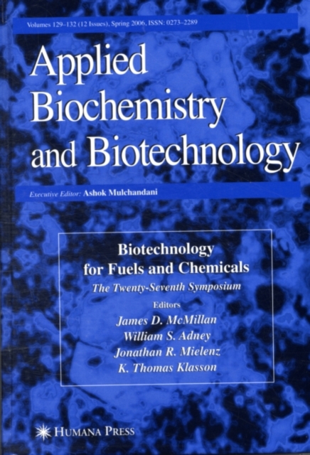 Twenty-Seventh Symposium on Biotechnology for Fuels and Chemicals, PDF eBook