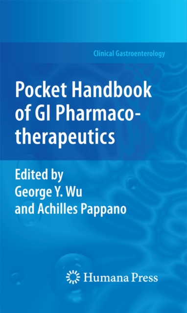 Pocket Handbook of GI Pharmacotherapeutics, PDF eBook