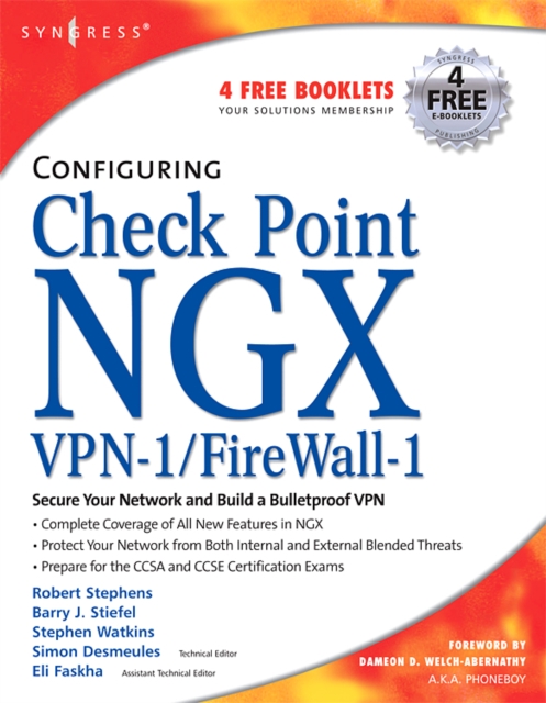 Configuring Check Point NGX VPN-1/Firewall-1, Paperback / softback Book