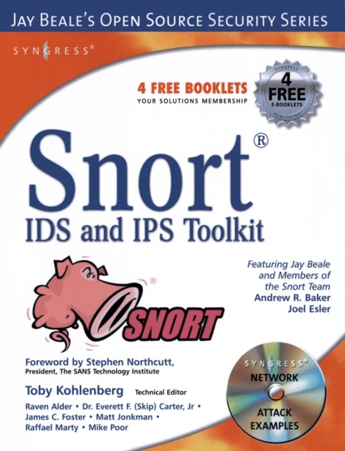 Snort Intrusion Detection and Prevention Toolkit, Paperback / softback Book