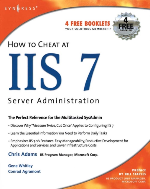 How to Cheat at IIS 7 Server Administration, Paperback / softback Book
