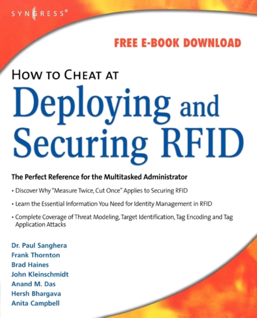 How to Cheat at Deploying and Securing RFID, Paperback / softback Book