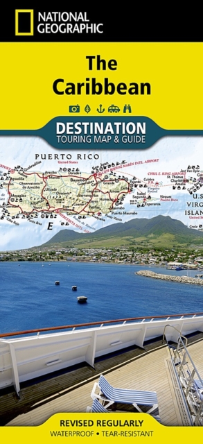 Caribbean : Destination Map, Sheet map, folded Book