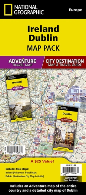 Ireland, Dublin, Map Pack Bundle : Travel Maps International Adventure/Destination Map, Sheet map, folded Book