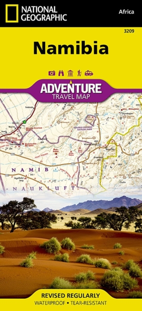 Namibia : Travel Maps International Adventure Map, Sheet map, folded Book