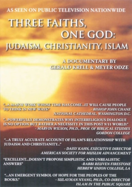 Three Faiths, One God : Judaism, Christianity, Islam, DVD video Book