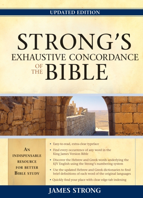 Strong's Exhaustive Concordance of the Bible, Hardback Book