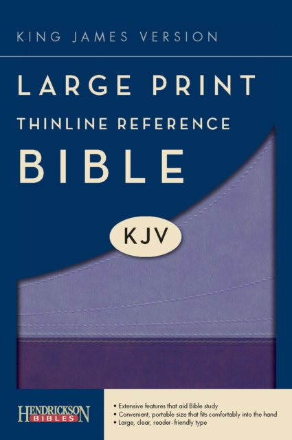 KJV Thinline Reference Bible, Leather / fine binding Book