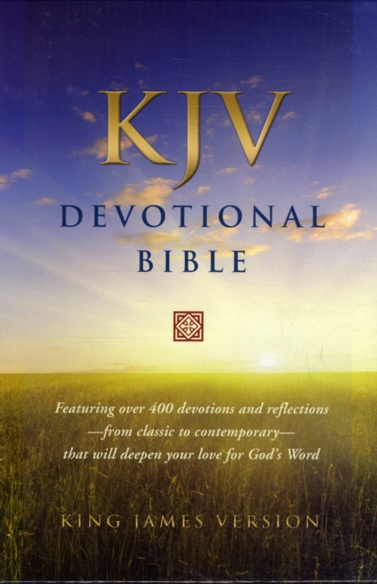 KJV Devotional Bible, Leather / fine binding Book