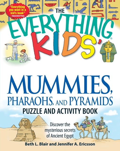 The "Everything" Kids' Mummies, Pharaohs, and Pyramids Puzzle and Activity Book, Paperback / softback Book
