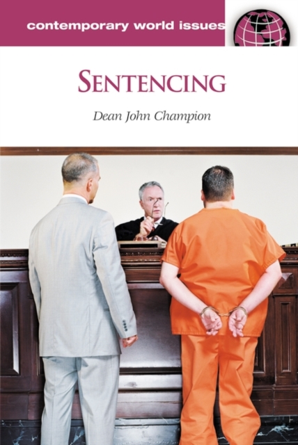 Sentencing : A Reference Handbook, Hardback Book