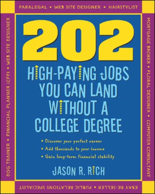202 High-paying Jobs You Can Land without a College Degree, Paperback Book