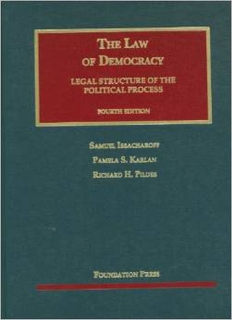 The Law of Democracy, Hardback Book