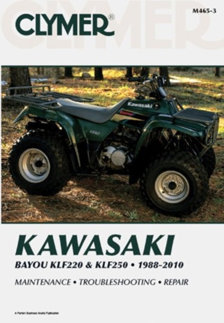 Clymer Kawasaki Bayou Klf220 & Kl, Paperback / softback Book