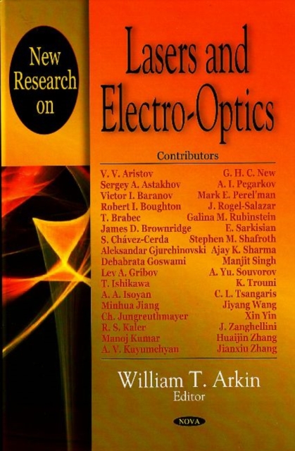 Lasers & Electro-Optics, Hardback Book