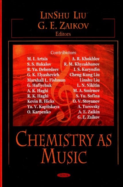 Chemistry as Music, Hardback Book