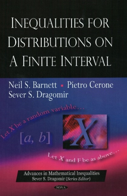 Inequalities for Distributions on a Finite Interval, Hardback Book