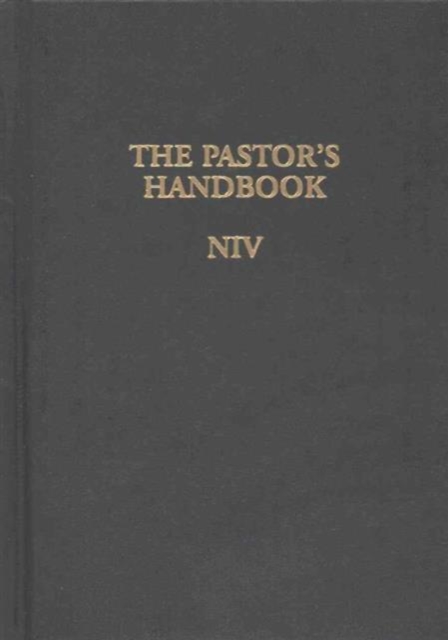 PASTORS HANDBOOK NIV THE, Hardback Book