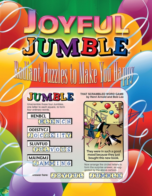 Joyful Jumble (R) : Radiant Puzzles to Make You Happy, Paperback / softback Book
