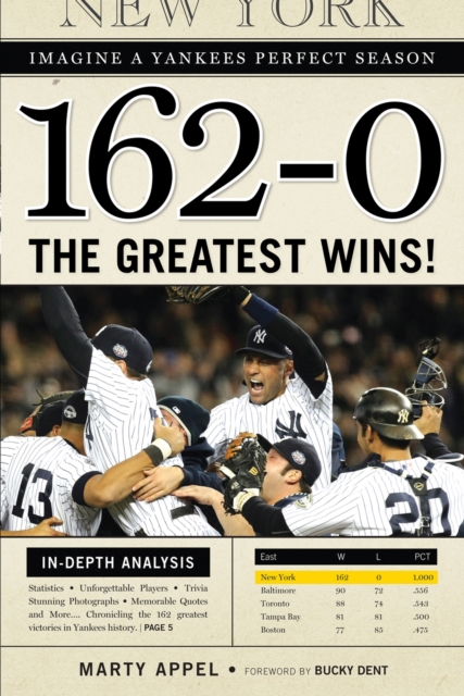 162-0: Imagine a Yankees Perfect Season : The Greatest Wins!, Paperback / softback Book