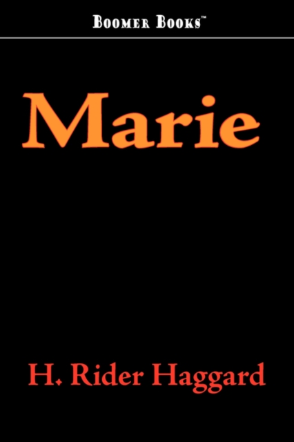 Marie, Paperback / softback Book