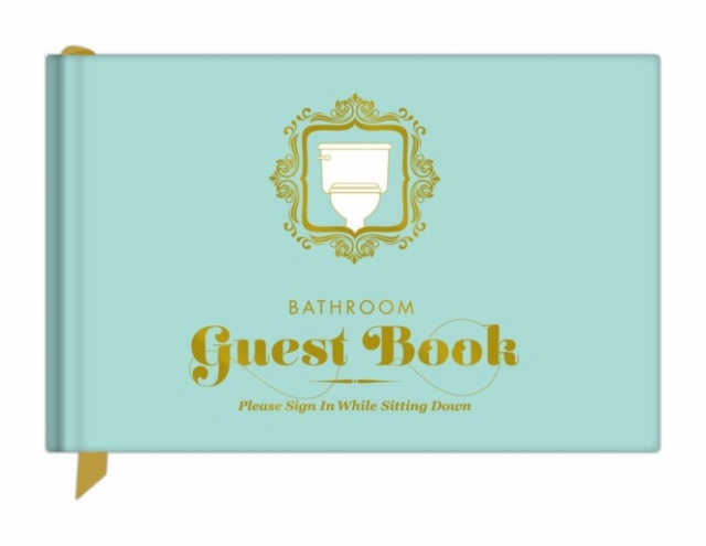 Knock Knock Bathroom Guest Book, Diary or journal Book